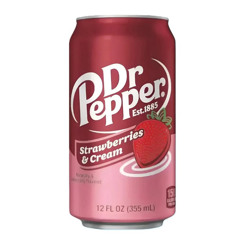 dr pep strawberries cream