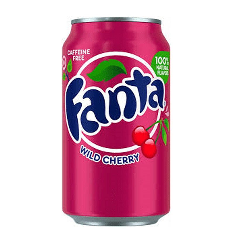Fanta wild cherry